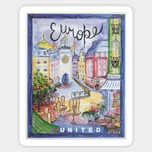 Europe United Sticker